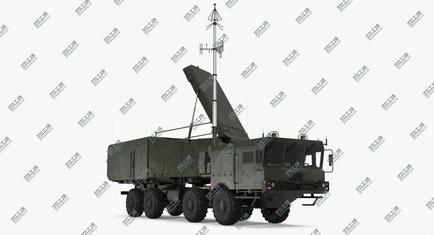images/goods_img/2021040161/Multi Functional Radar 92n2e for S-400 Battle Position 3D model/2.jpg
